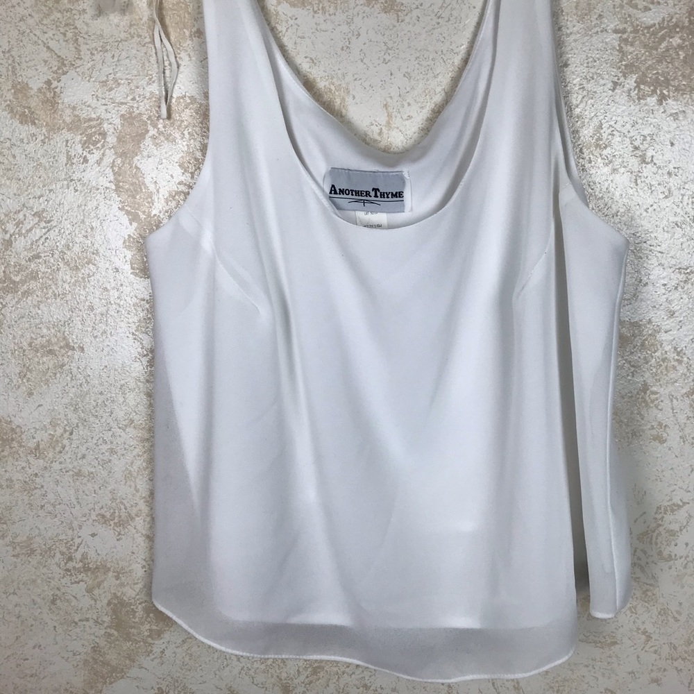 Another Thyme white Blouse size 16W